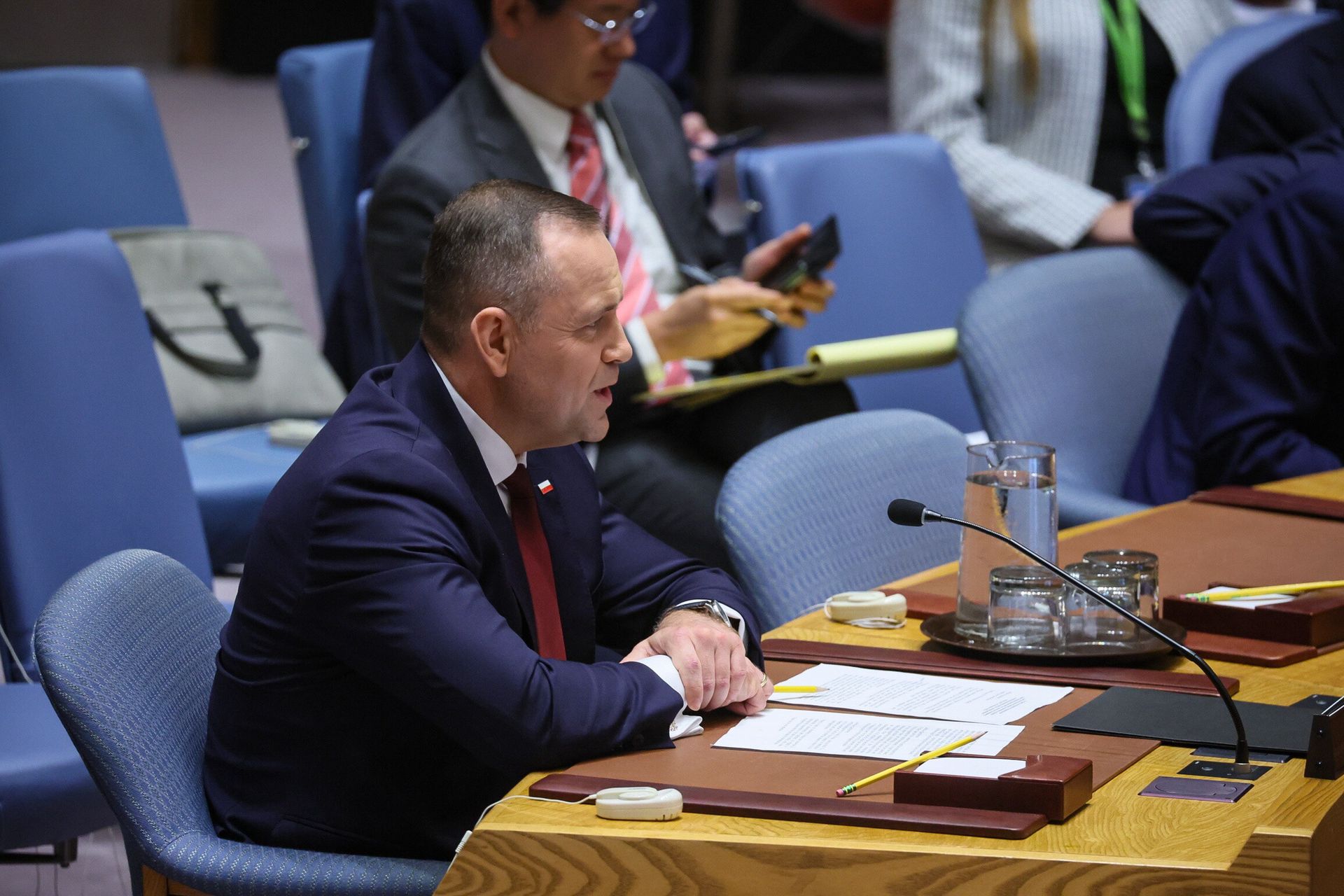 Nawrocki na Radzie Bezpieczeństwa ONZ: Jesteśmy atakowani każdego dnia