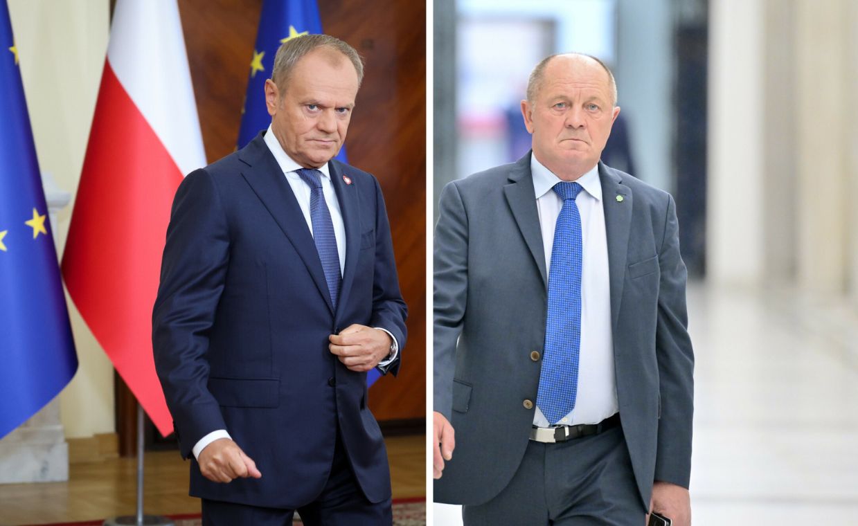 "Tusk nie może już być premierem". Sawicki uderza w szefa rządu