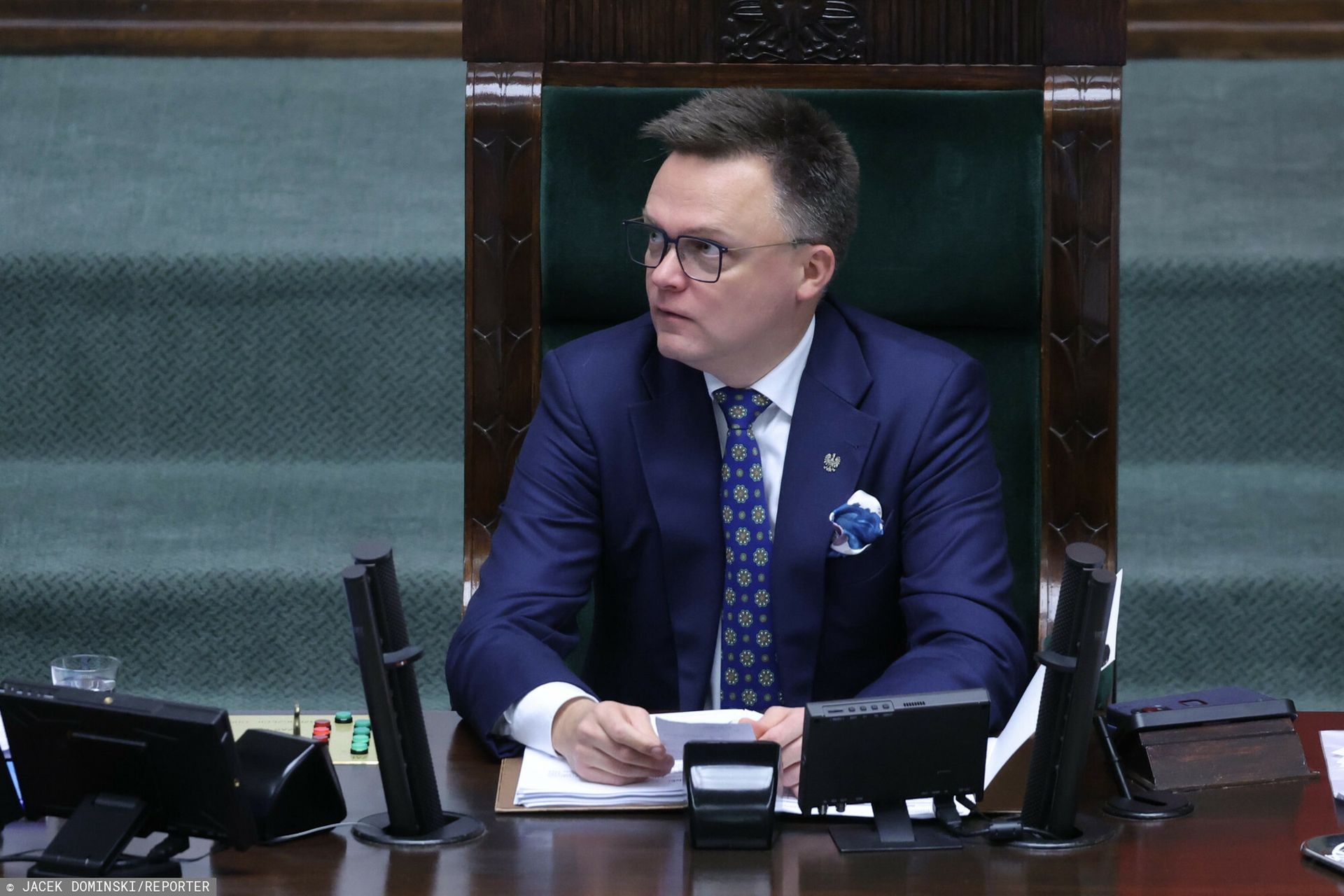 Mejza straci immunitet? Hołownia komentuje