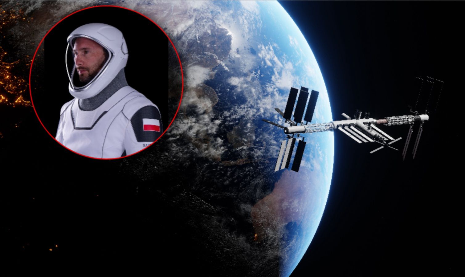 Polak będzie nadawał z kosmosu na żywo. Połączy się z młodymi