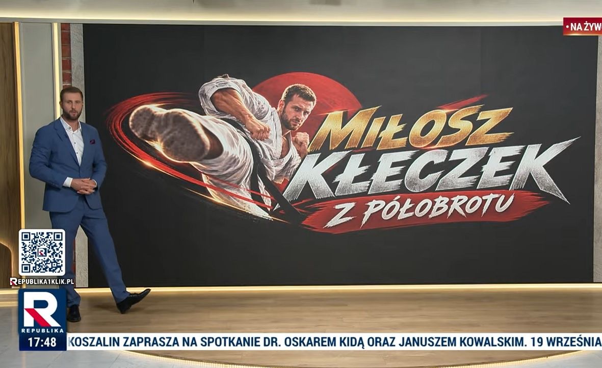 Miłosz Kłeczek w Republice z nowym szyldem. "Z półobrotu"
