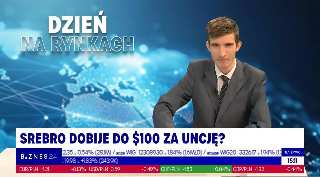 Nowy prezenter kanału Biznes24