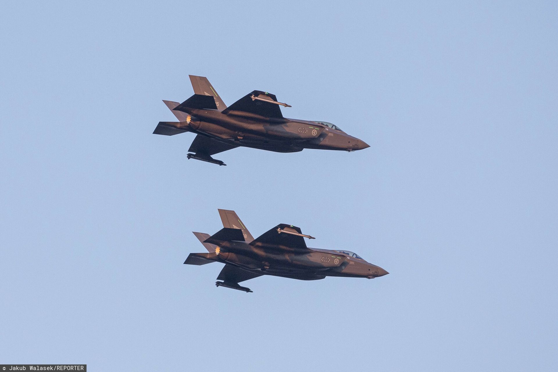 "Coraz więcej naruszeń". Norweskie F-35 nad polskim niebem