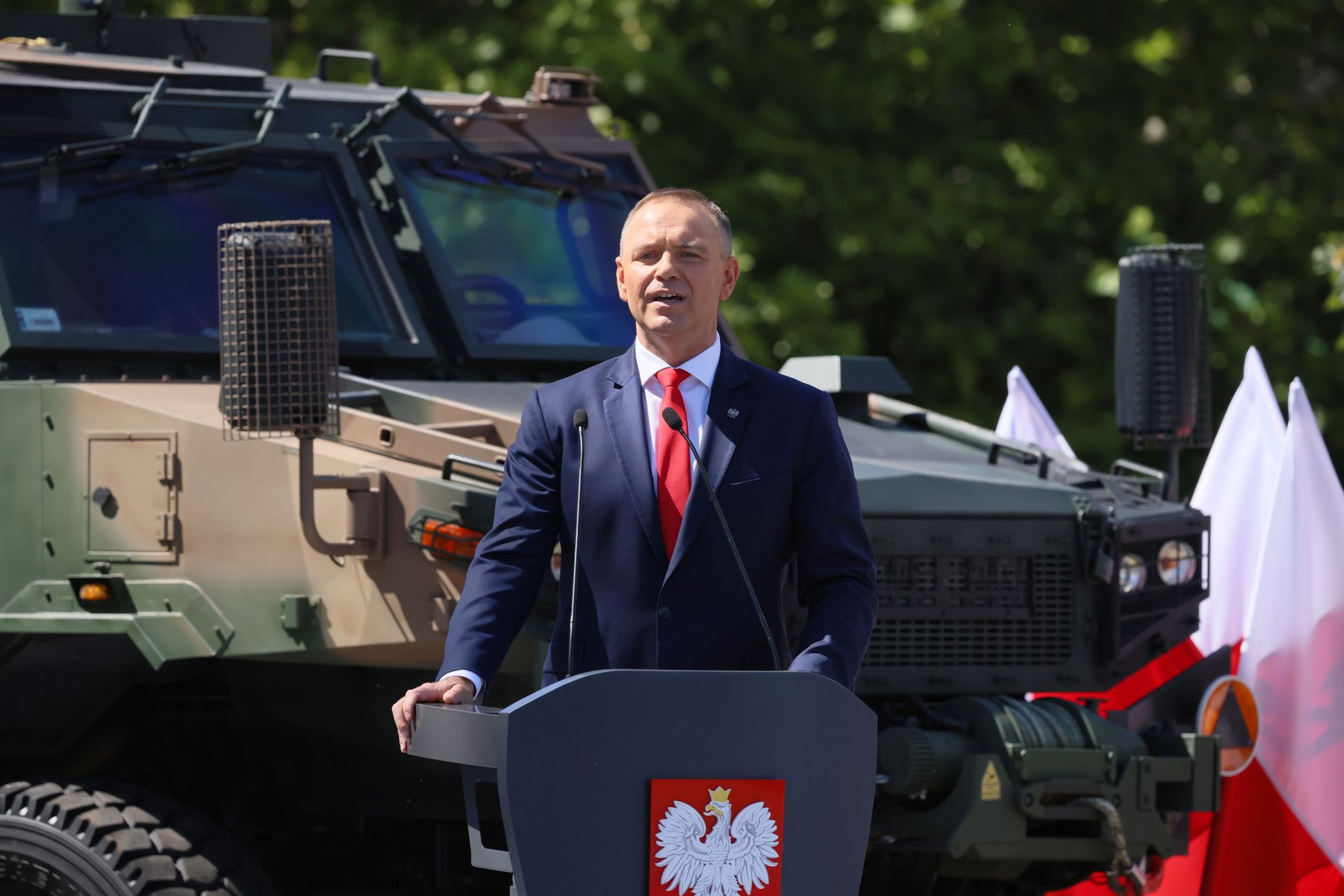 Wpadka prezydenta. Pochwalił "obrońców Monte Cassino"
