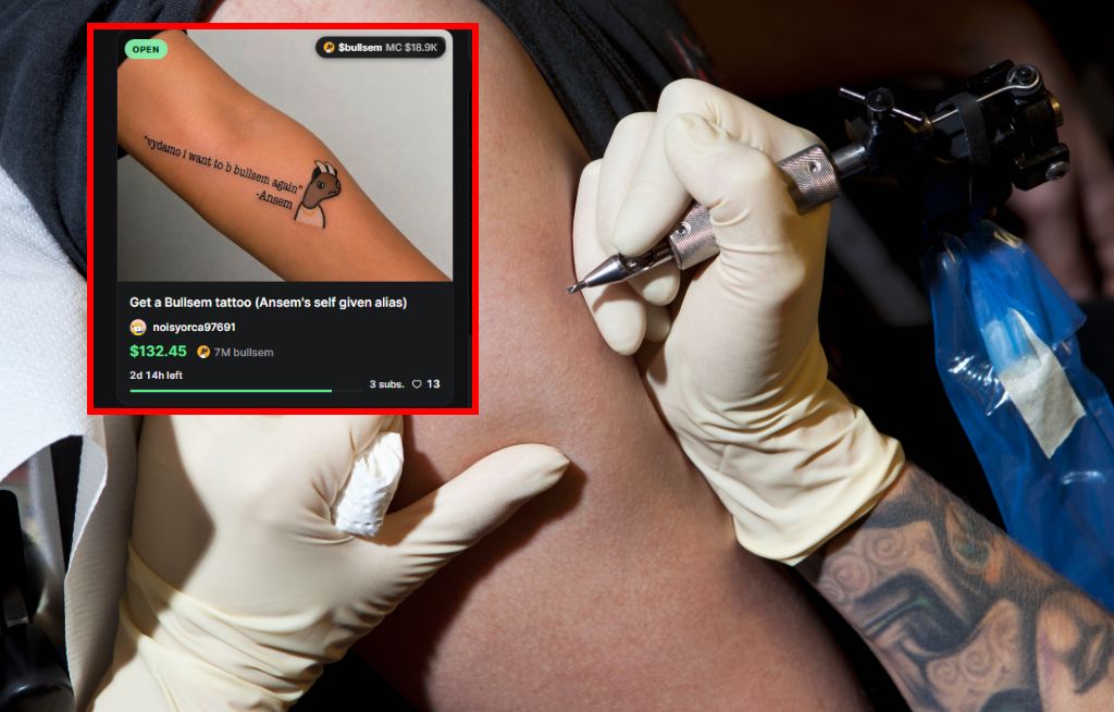 "Czarne lustro" w prawdziwym życiu? Pieniądze za tatuaż na czole