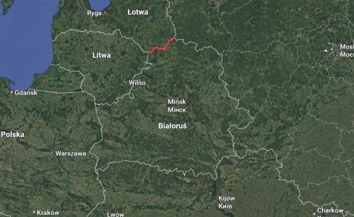Litwa zamyka przestrzeń powietrzną przy granicy z Białorusią