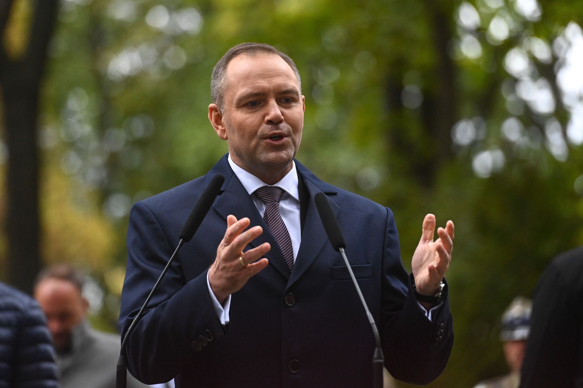 "Nie mogło być innej reakcji". Nawrocki o działaniach wojska ws. dronów