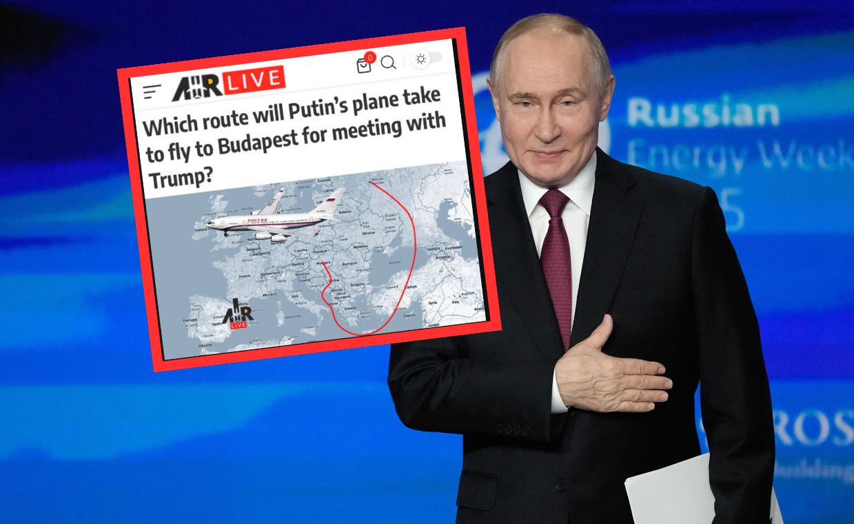 Tak Putin ominie lot nad Polską? Pokazano mapę