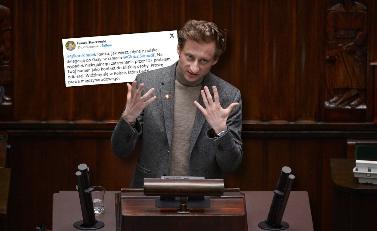 Podał numer Sikorskiego do kontaktu. "Proszę odbieraj"