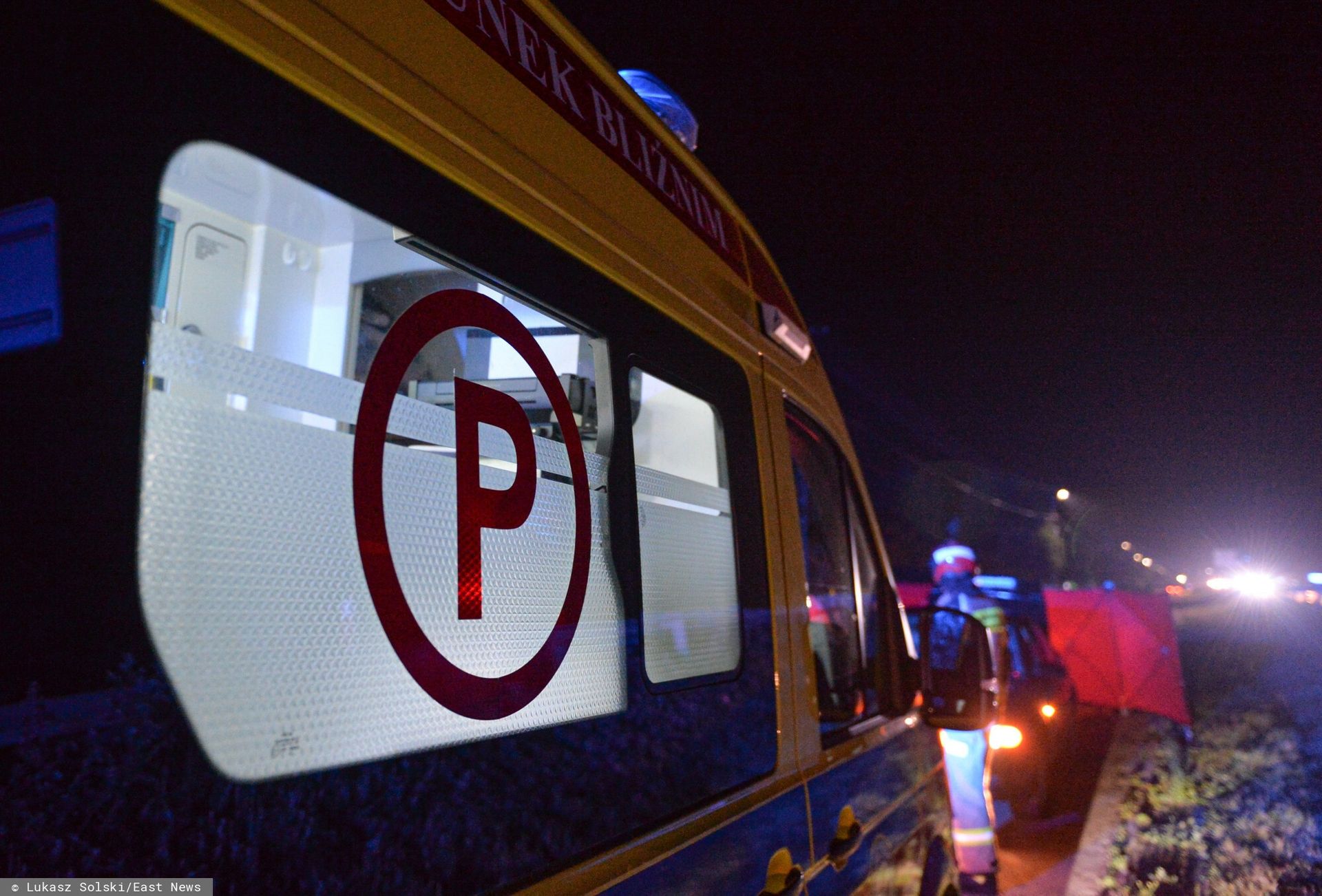 Wypadek pod Kielcami. Media: Za kierownicą Jaguara siedziała córka byłego prezydenta