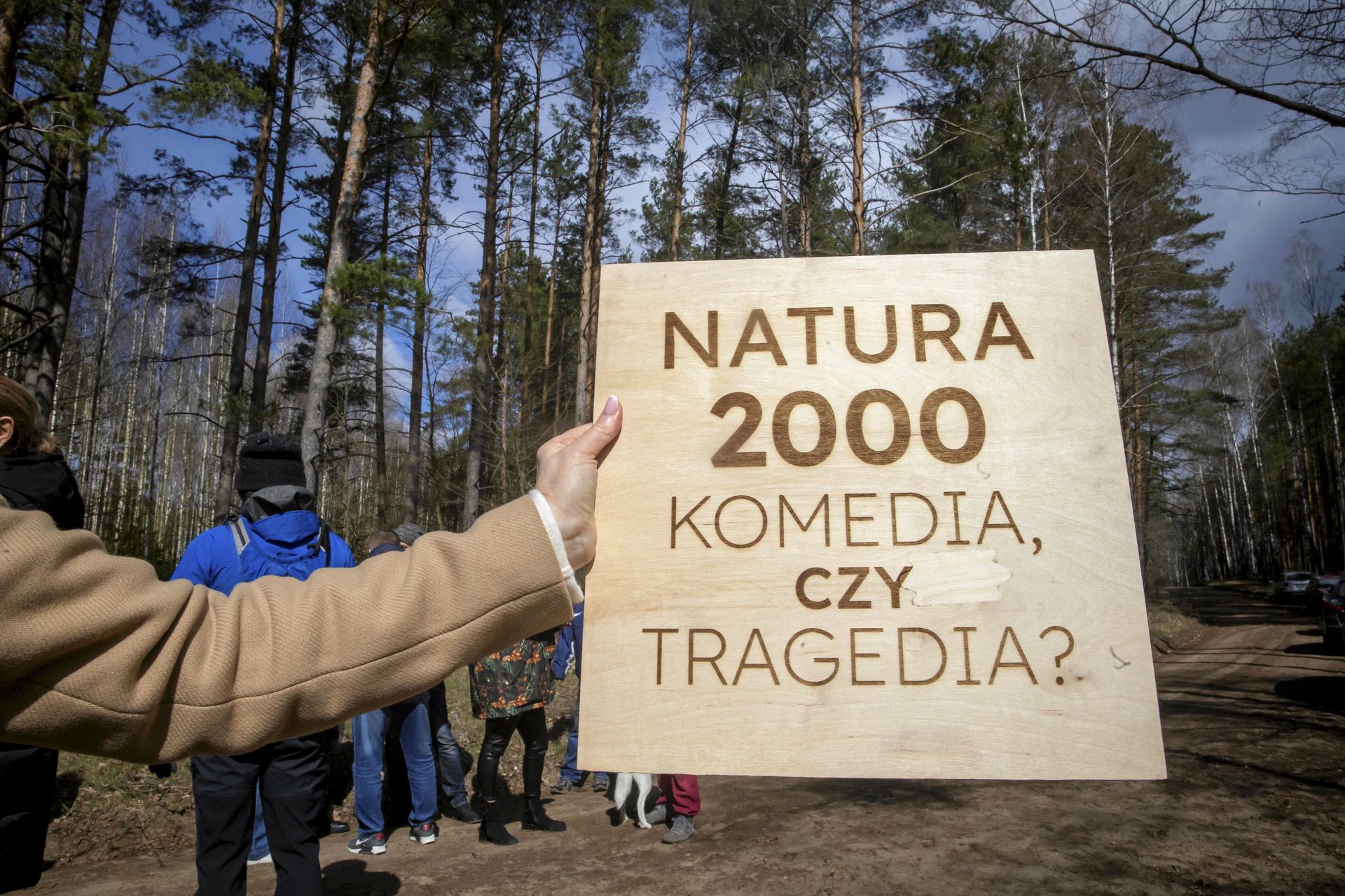 Protestują przeciwko budowie kopalni. "Nie chcemy pyłu i hałasu"