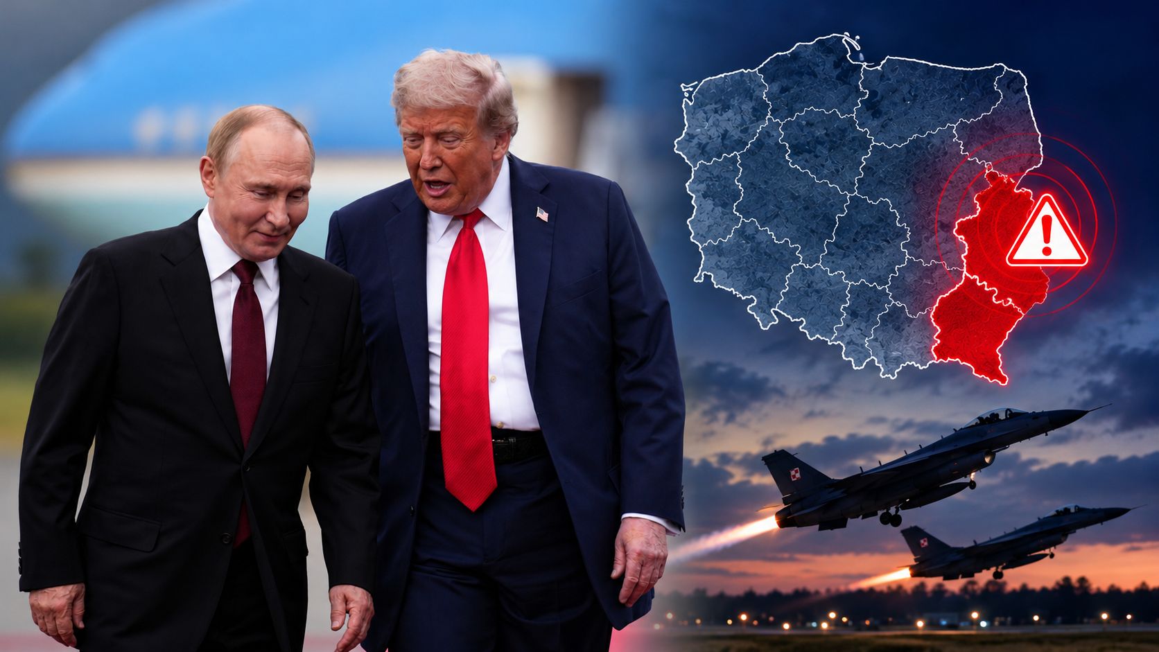 Działo się w nocy. Rosja, Trump i alert w Polsce