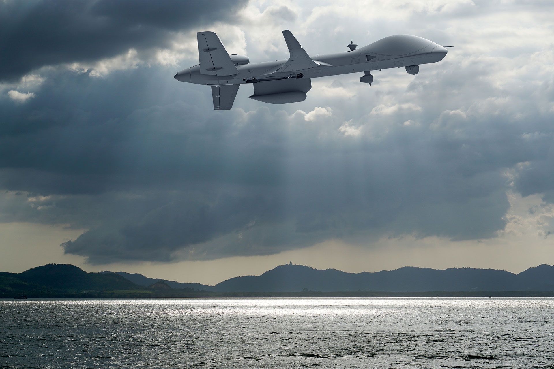 Amerykańska marynarka wojenna testuje drona MQ-9B SeaGuardian
