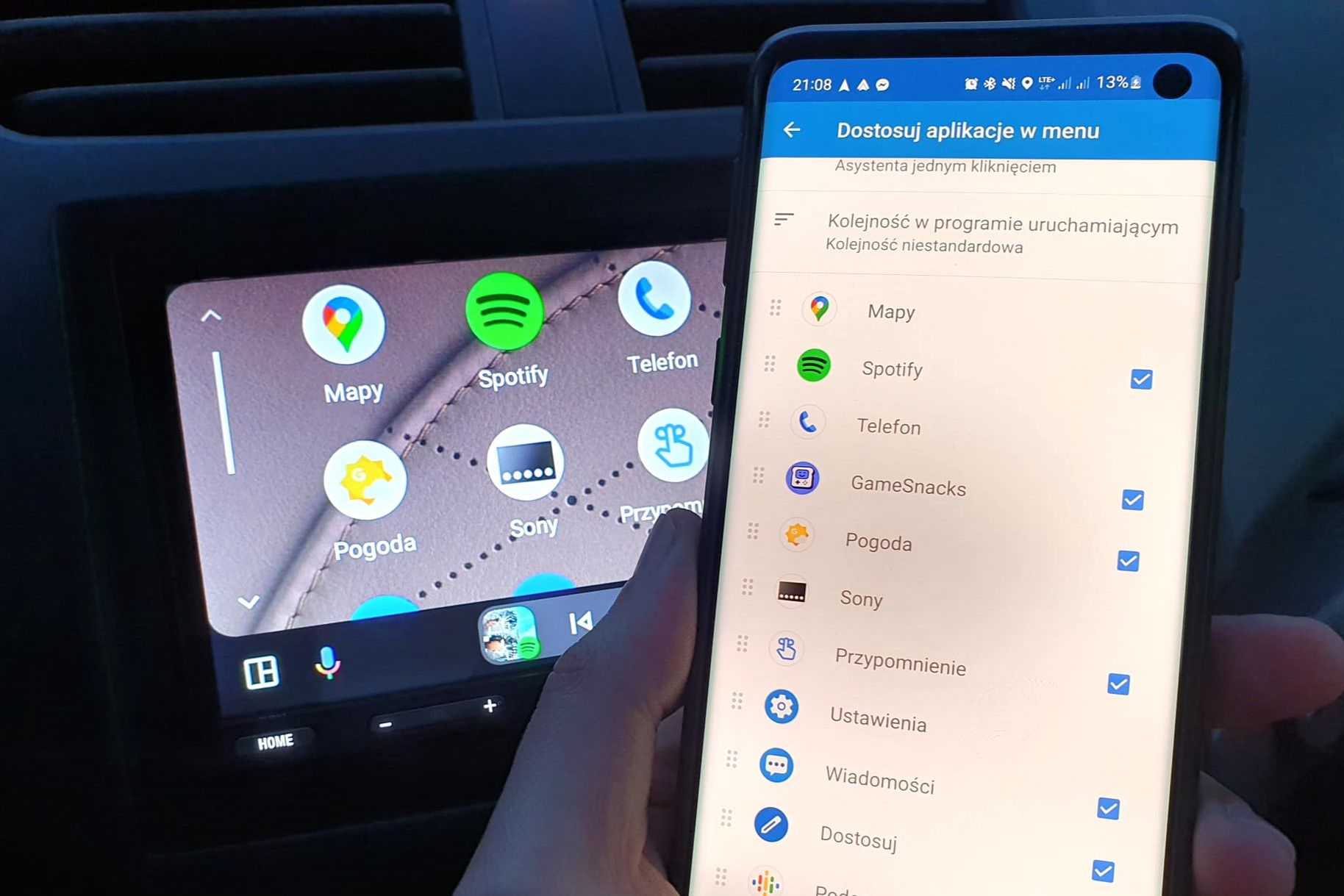 Android Auto 15.7 Beta. Kolejne wieści o widżetach