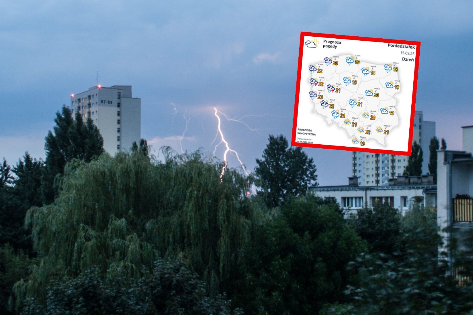 Ostrzegają przed burzami. Alert dotyczy kilku województw