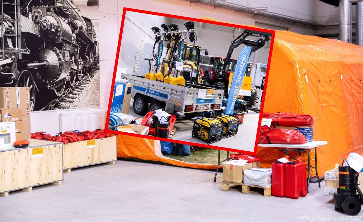 Miliony na obronę cywilną. Nowy sprzęt trafił na przesmyk suwalski