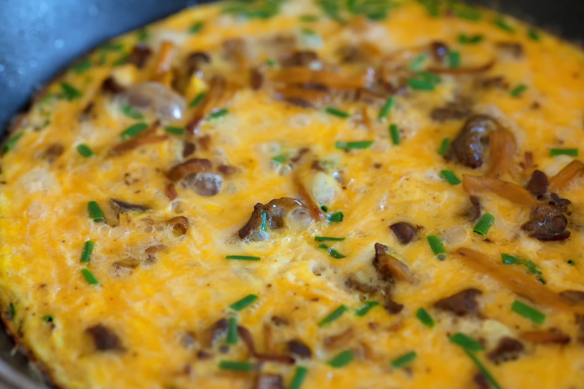 Zwykły omlet zostawiam na lato. Jesienią dorzucam do niego coś specjalnego