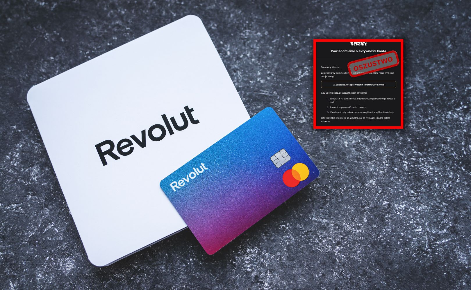 CERT Polska ostrzega. Oszuści podszywają się pod Revolut