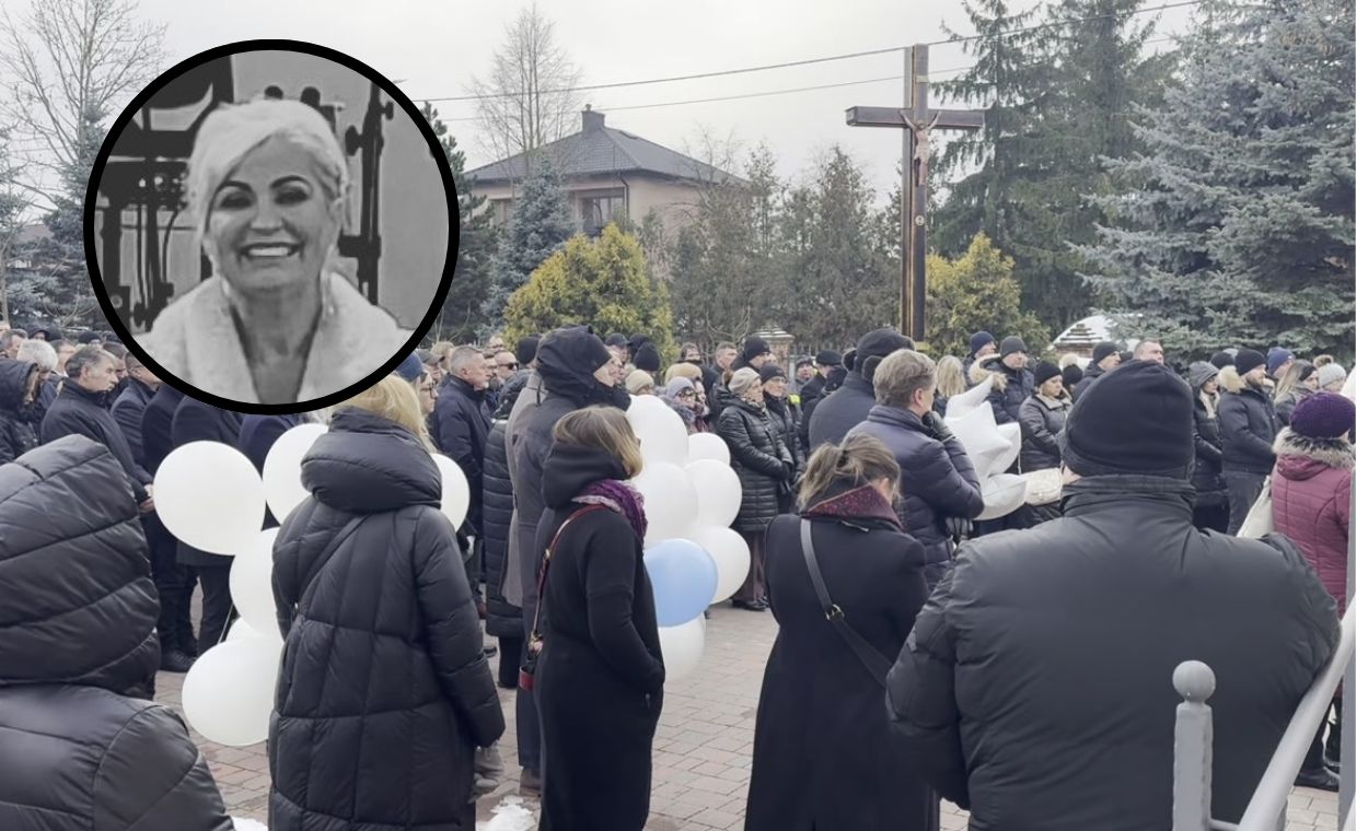 Poruszający pogrzeb Rupińskiej i Bogusia. Kościół pękał w szwach