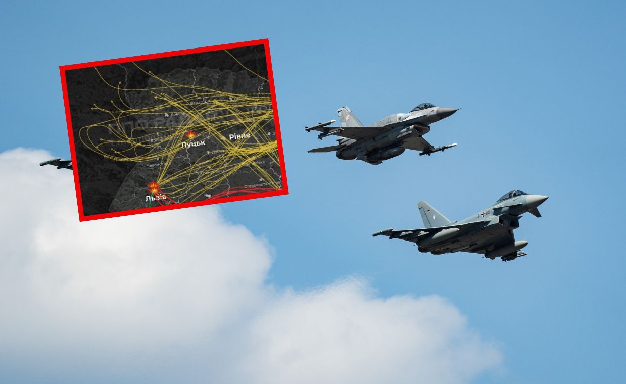 Ukraińcy pokazali mapę. Tak mogły poruszać się drony