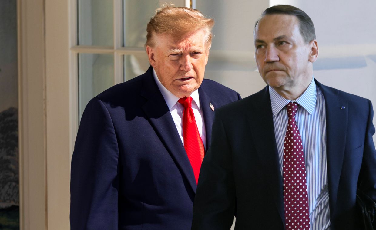 Trump zawiesza sankcję na Rosję. Gorzka ocena Sikorskiego