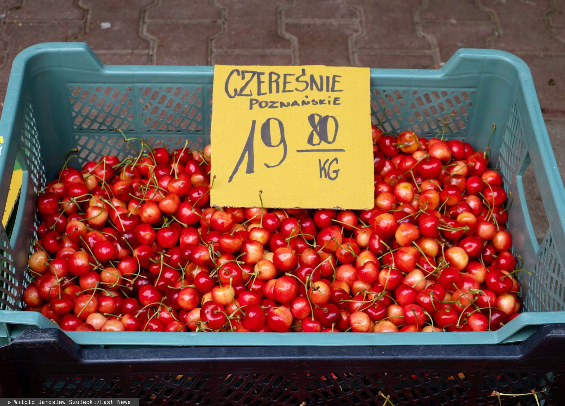 Czereśnie. Ceny niższe, ale zbiory zagrożone