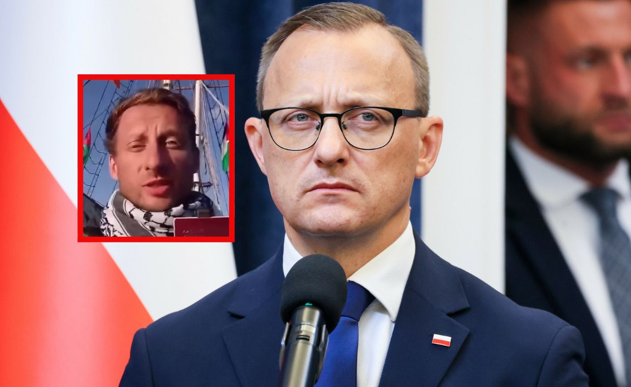"Bez uzgodnień". Rzecznik prezydenta krytykuje flotyllę ze Sterczewskim