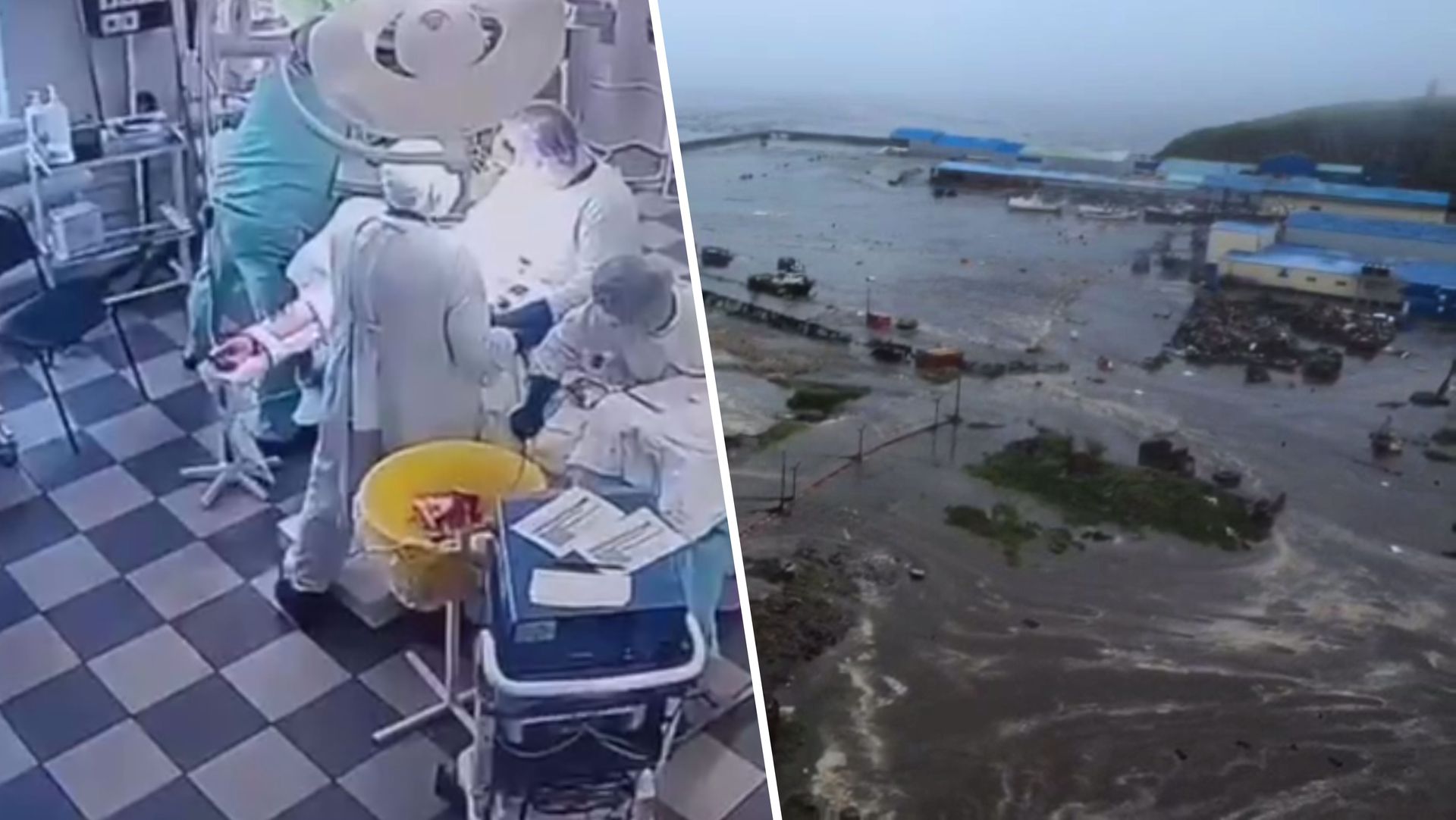 Stan wyjątkowy na Kamczatce. Tak uderzyły fale tsunami