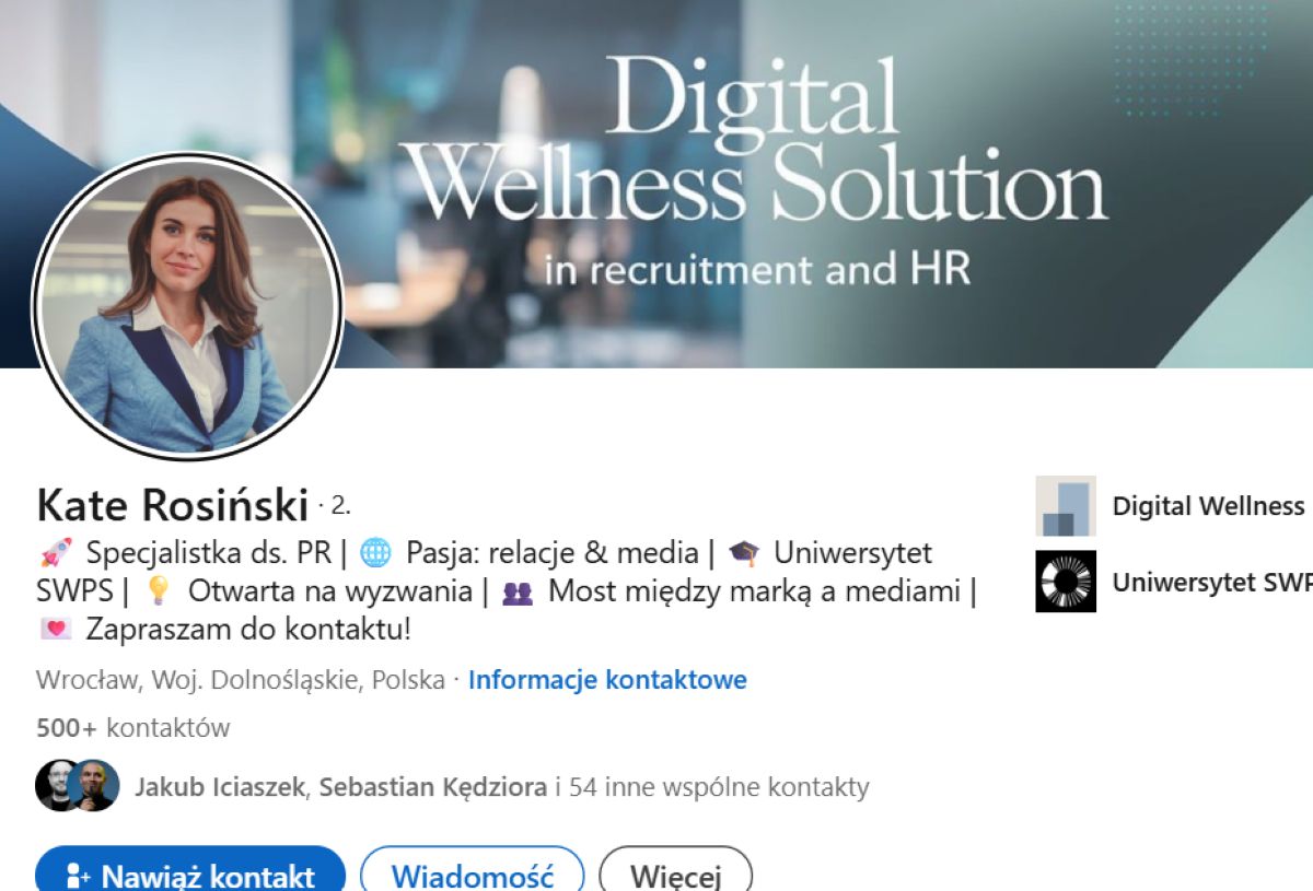 Post o aborcji i marketingu viralem na LinkedIn. Ale to fejk