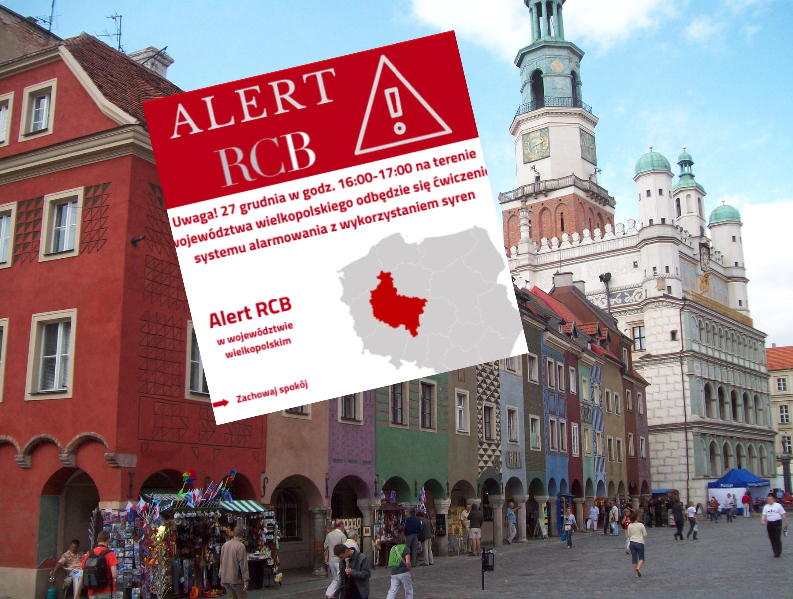 Alert RCB w Wielkpolsce. Zawyją syreny