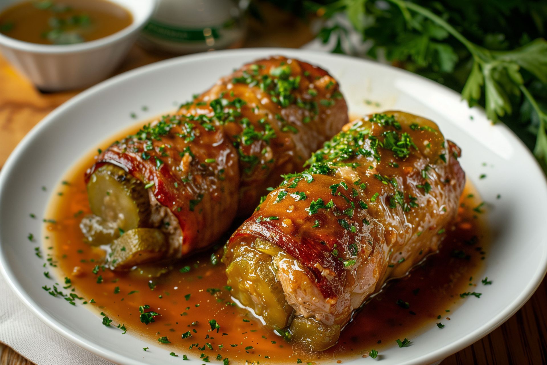 Zamiast klepać w niedzielę kotlety, robię pyszne roladki. Sosik genialnie podbija smak