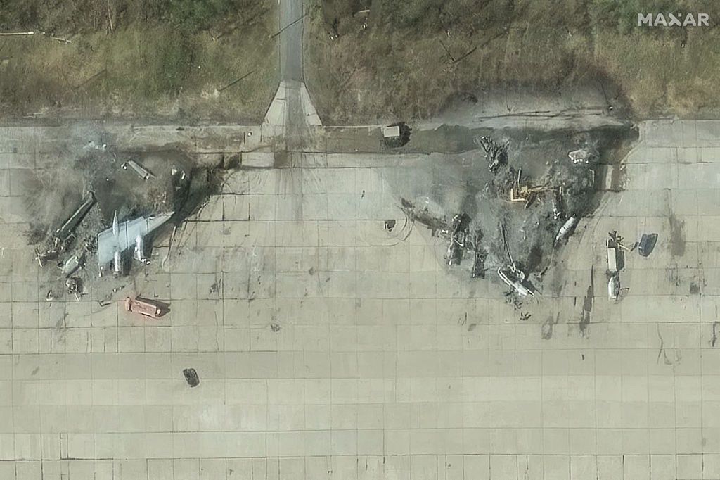 Tu-95 na celowniku Ukrainy. Drony niszczą strategiczne bombowce Rosji