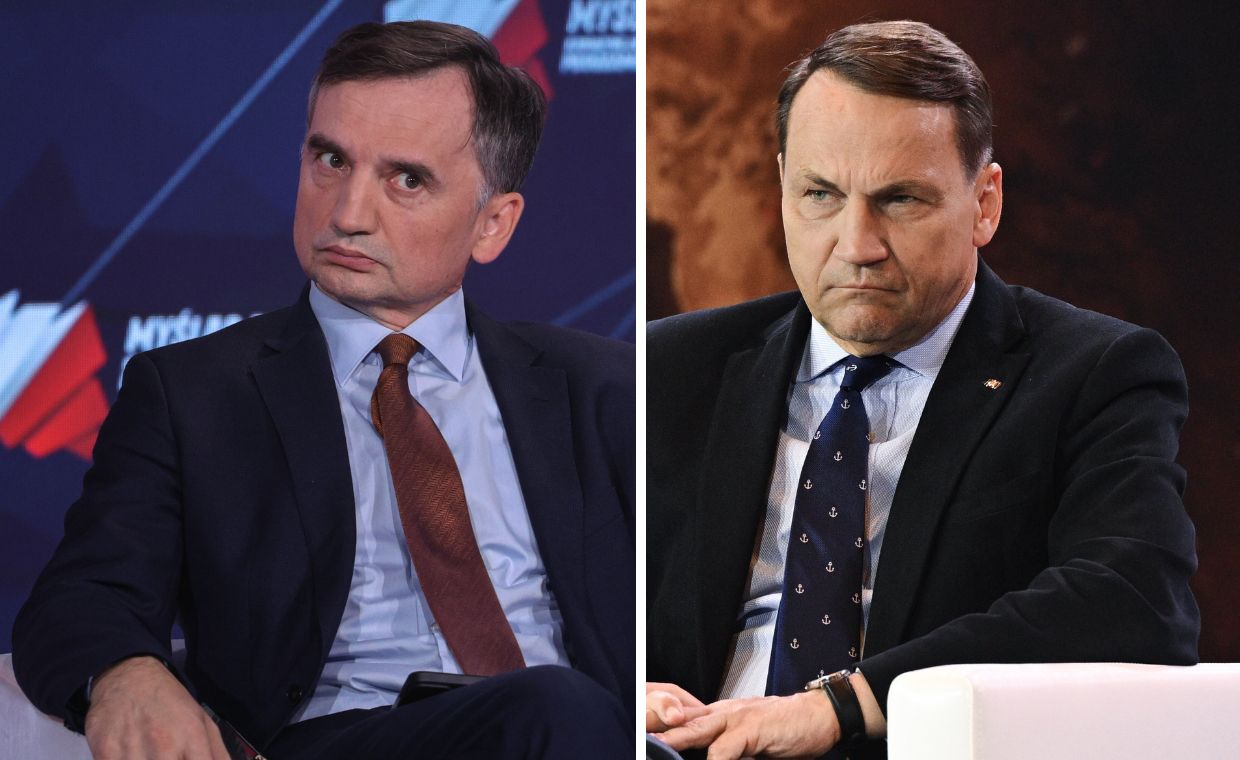 Sikorski w ostrych słowach o Ziobrze. Mówi o "psim obowiązku"