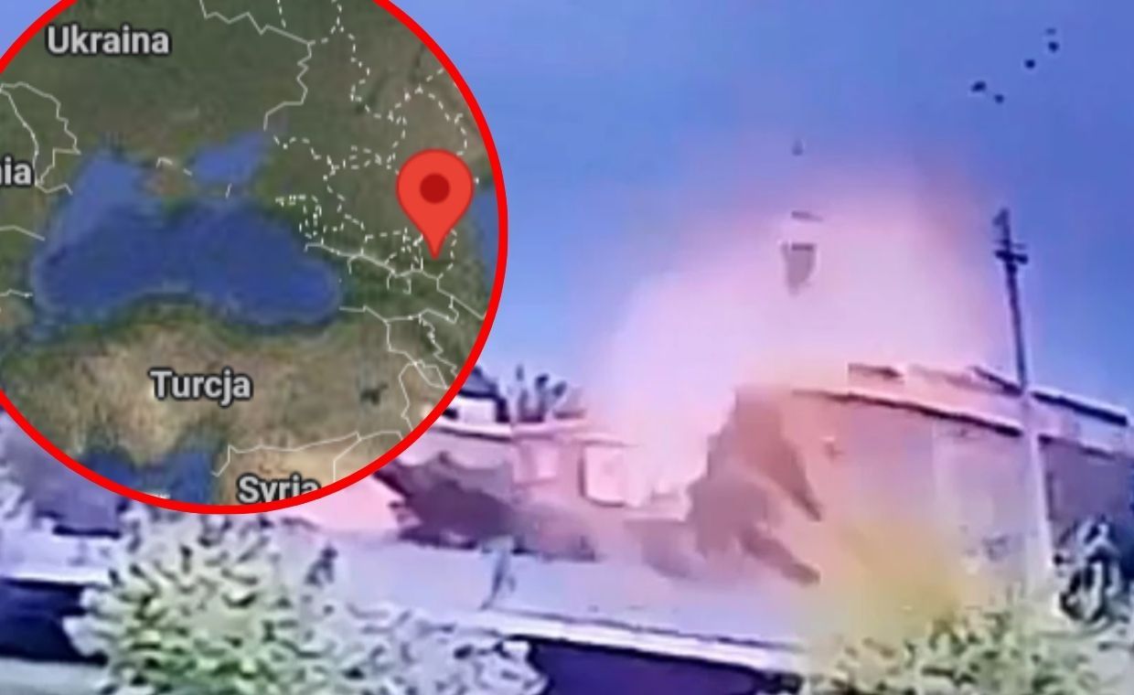 Potężny atak dronów na Kaukazie. Celem baza Rosjan