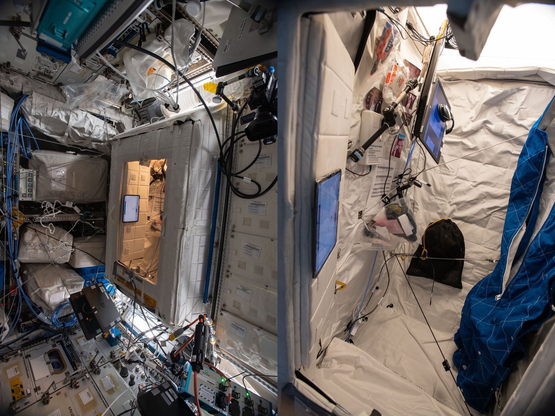 Gdzie śpi polski astronauta? Jego "sypialnia" jest wielkości budki telefonicznej