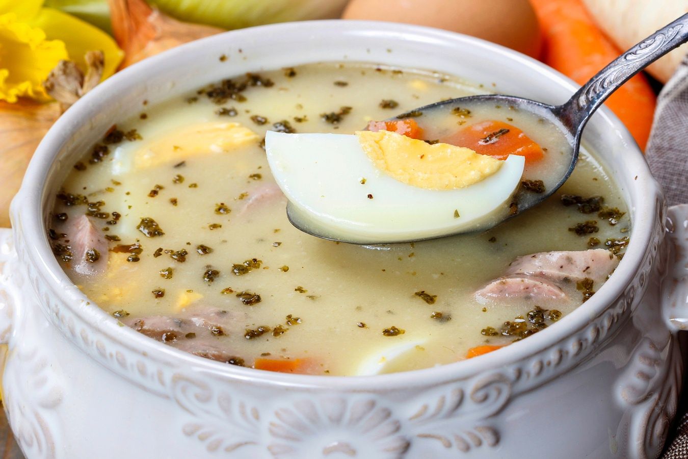 Na Podlasiu gospodynie robią taki żurek. Pełen smaku i dobry dla jelit