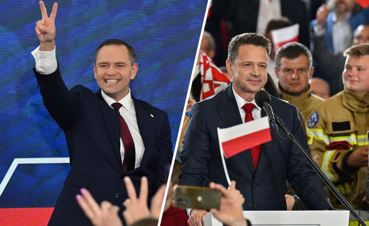 Kobiety głosowały na Gospodarza, a mężczyźni na Nawrockiego