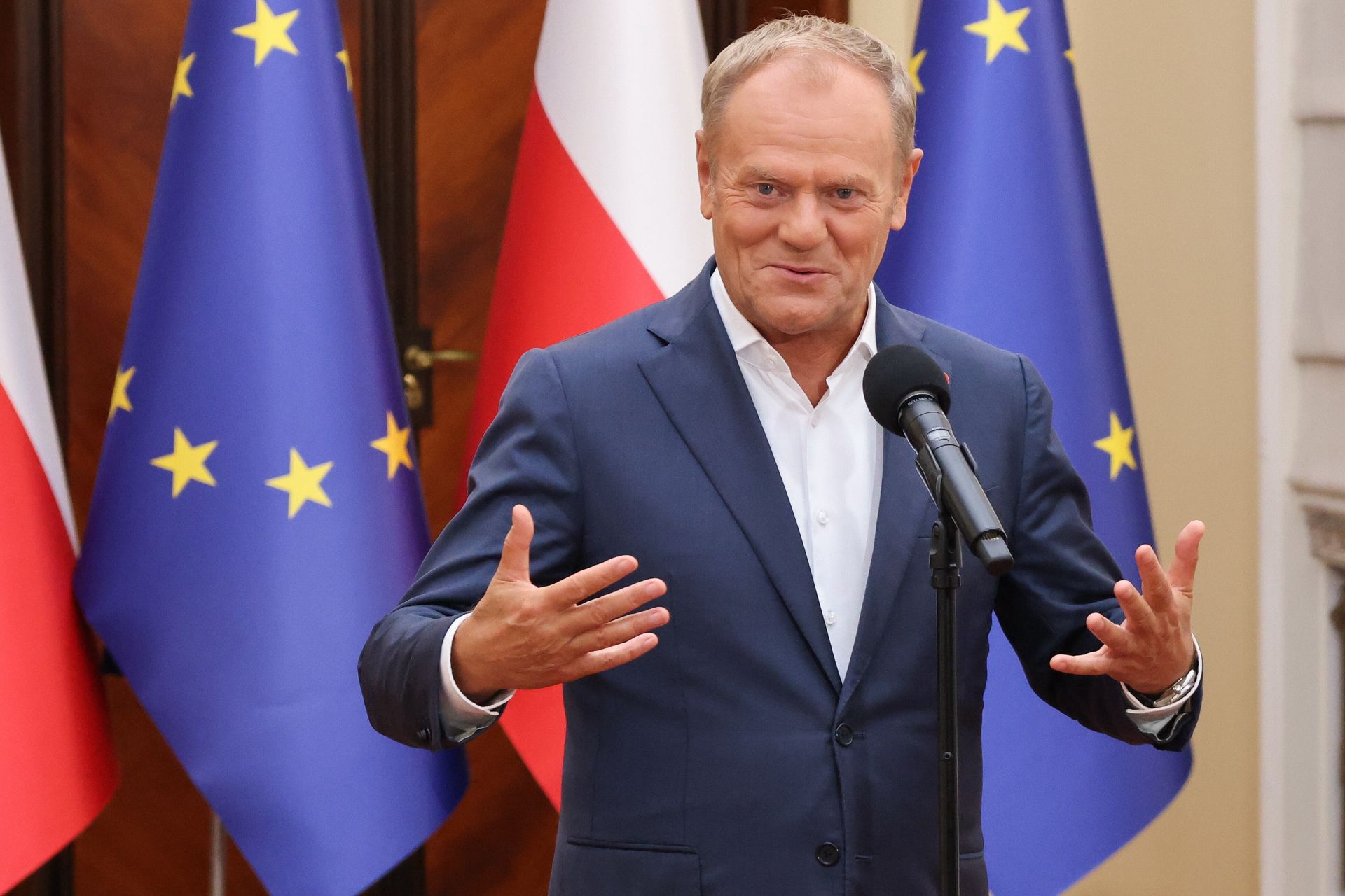 "Tematem było bezpieczeństwo". Tusk nie rozmawiał z Kaczyńskim