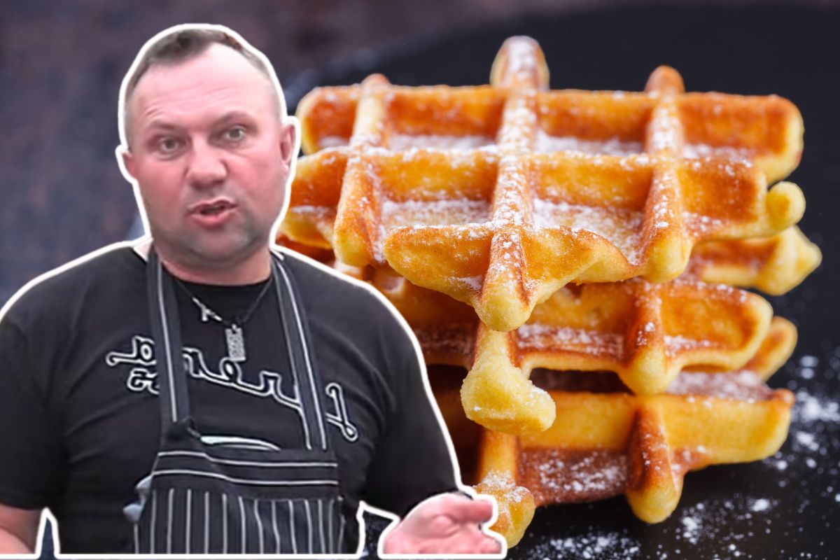 Strzelczyk dodaje do gofrów. Żeby nie były takie… sami wiecie