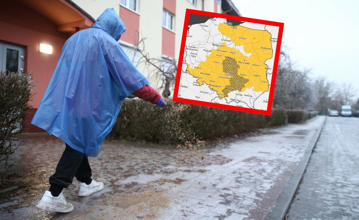 Marznące opady i mróz. Żółte alerty IMGW