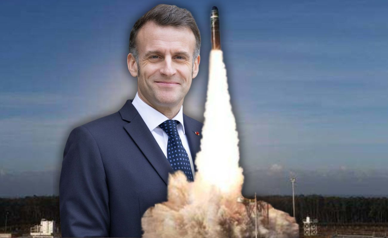 Atomowy ruch Paryża. Macron: "Aby być wolnym, trzeba budzić strach"