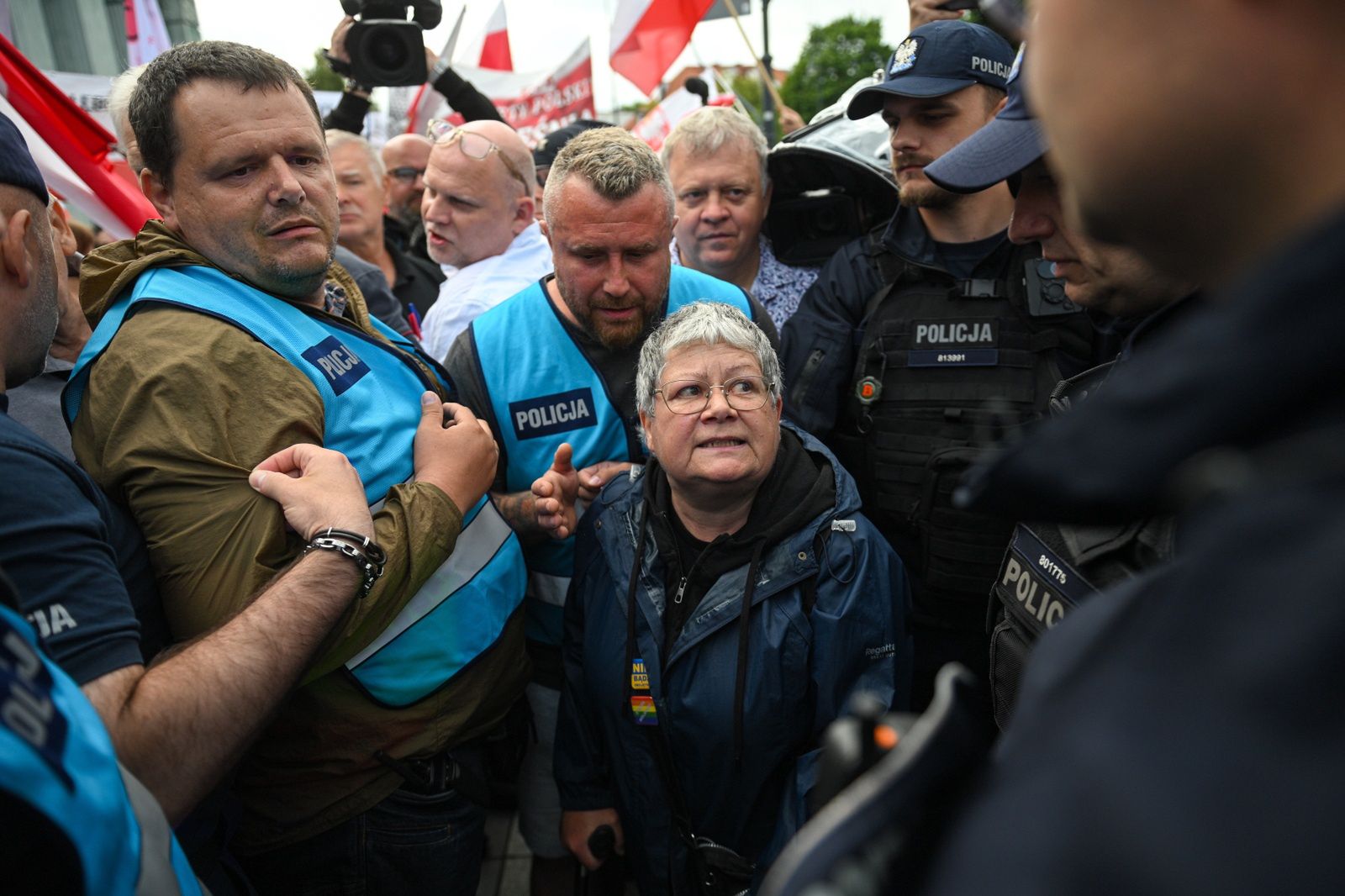 Sąd Najwyższy rozpatruje protesty wyborcze. Manifestacje przed budynkiem
