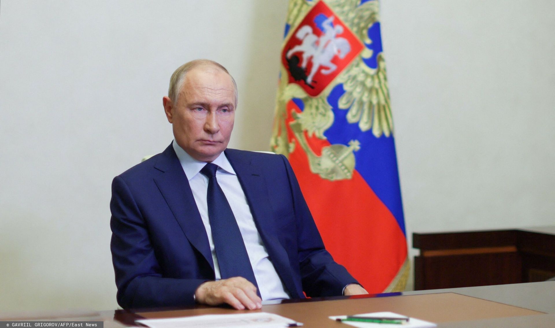 Zagadkowe nagranie Kremla. Putin rozmawia z rzekomo zmarłym dowódcą