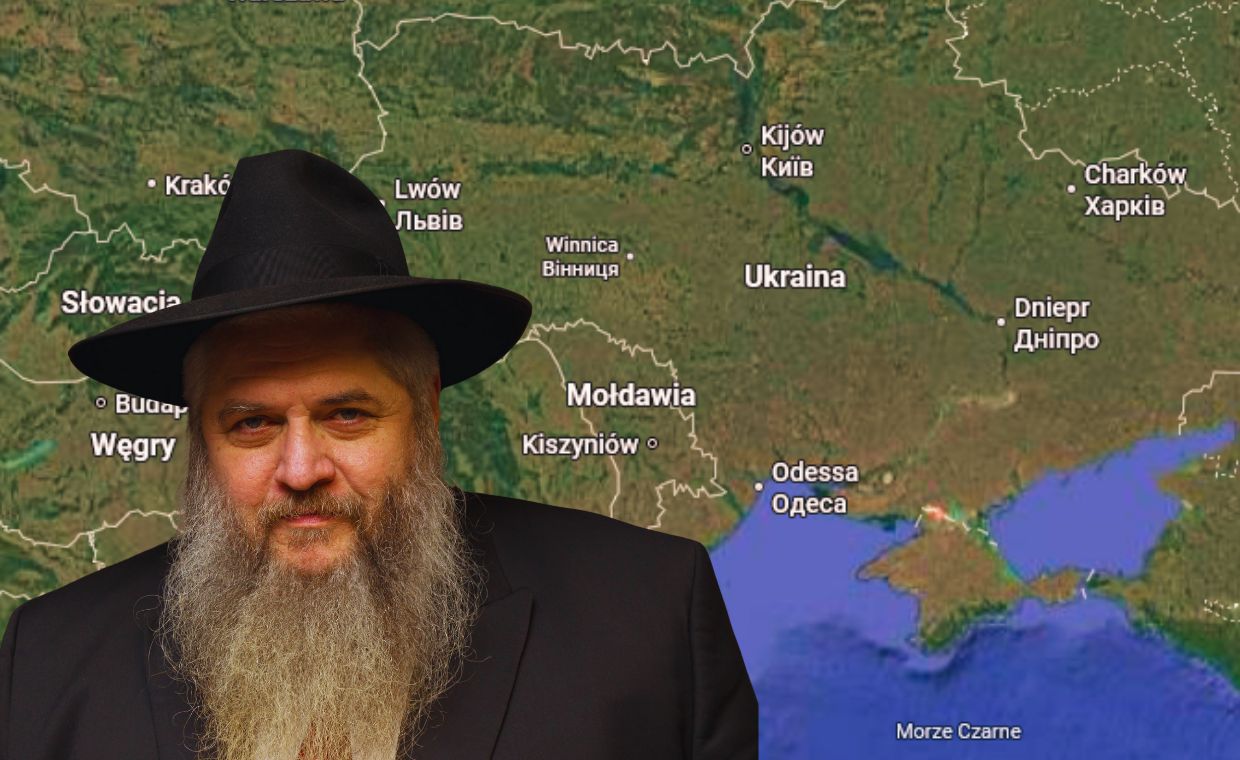 "Nie wiemy, ile ludzi umrze". Naczelny rabin Ukrainy alarmuje