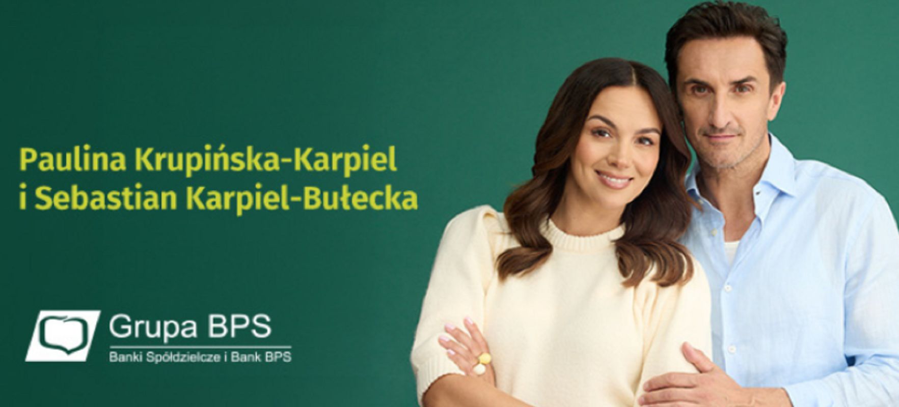 Paulina Krupińska-Karpiel i Sebastian Karpiel-Bułecka ambasadorami Grupy BPS