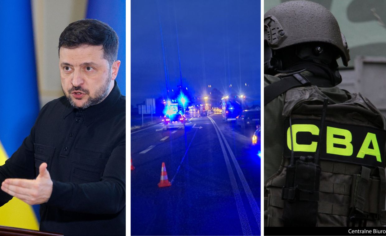 Poważny wypadek w Zielęcicach. Zełenski pokazał plan [SKRÓT DNIA]