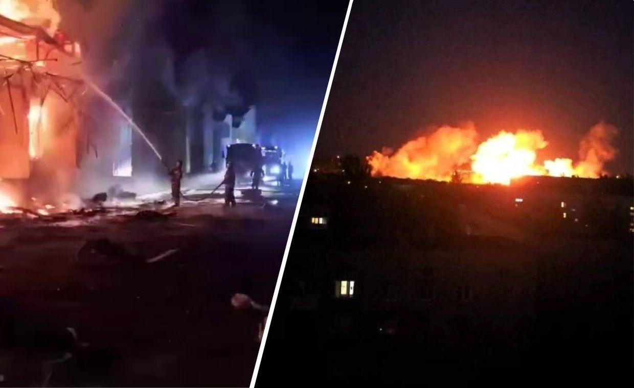 Alarm na Krymie. Seria wybuchów w Ługańsku i Doniecku