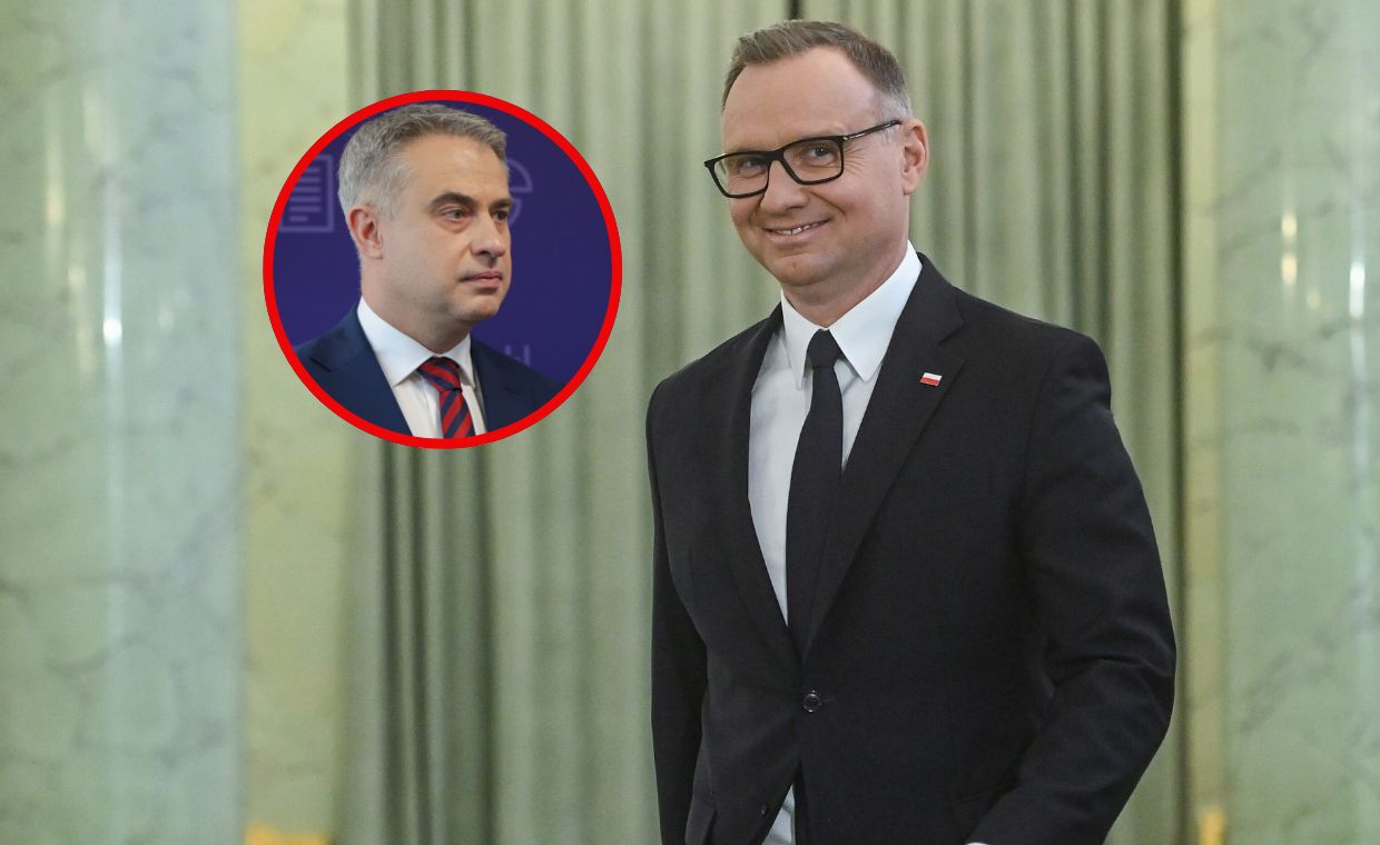"Jeszcze szybciej by się skompromitował". Gawkowski mówił o Dudzie