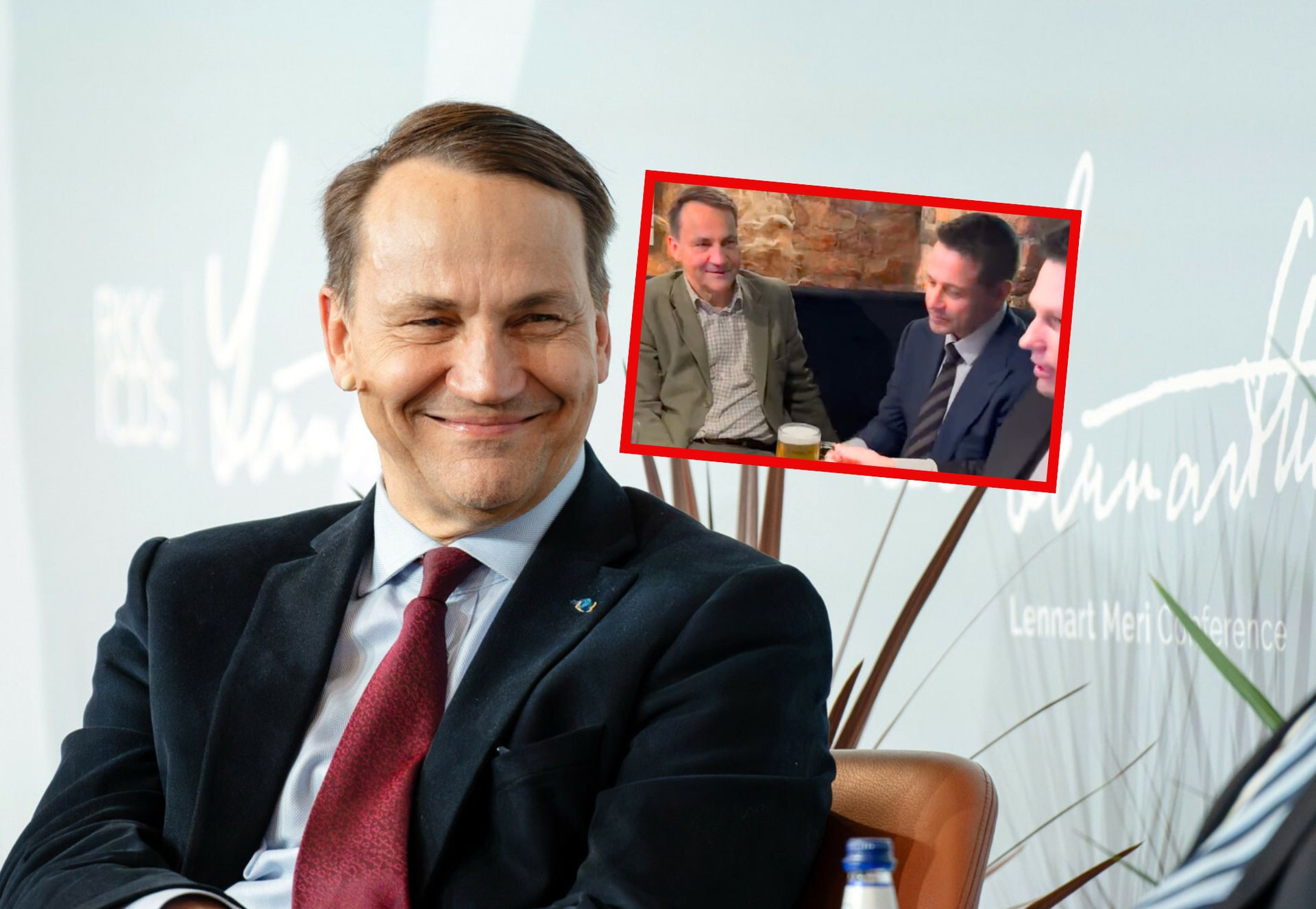 Za wszystkim stoi Sikorski? Kulisy piwa u Mentzena