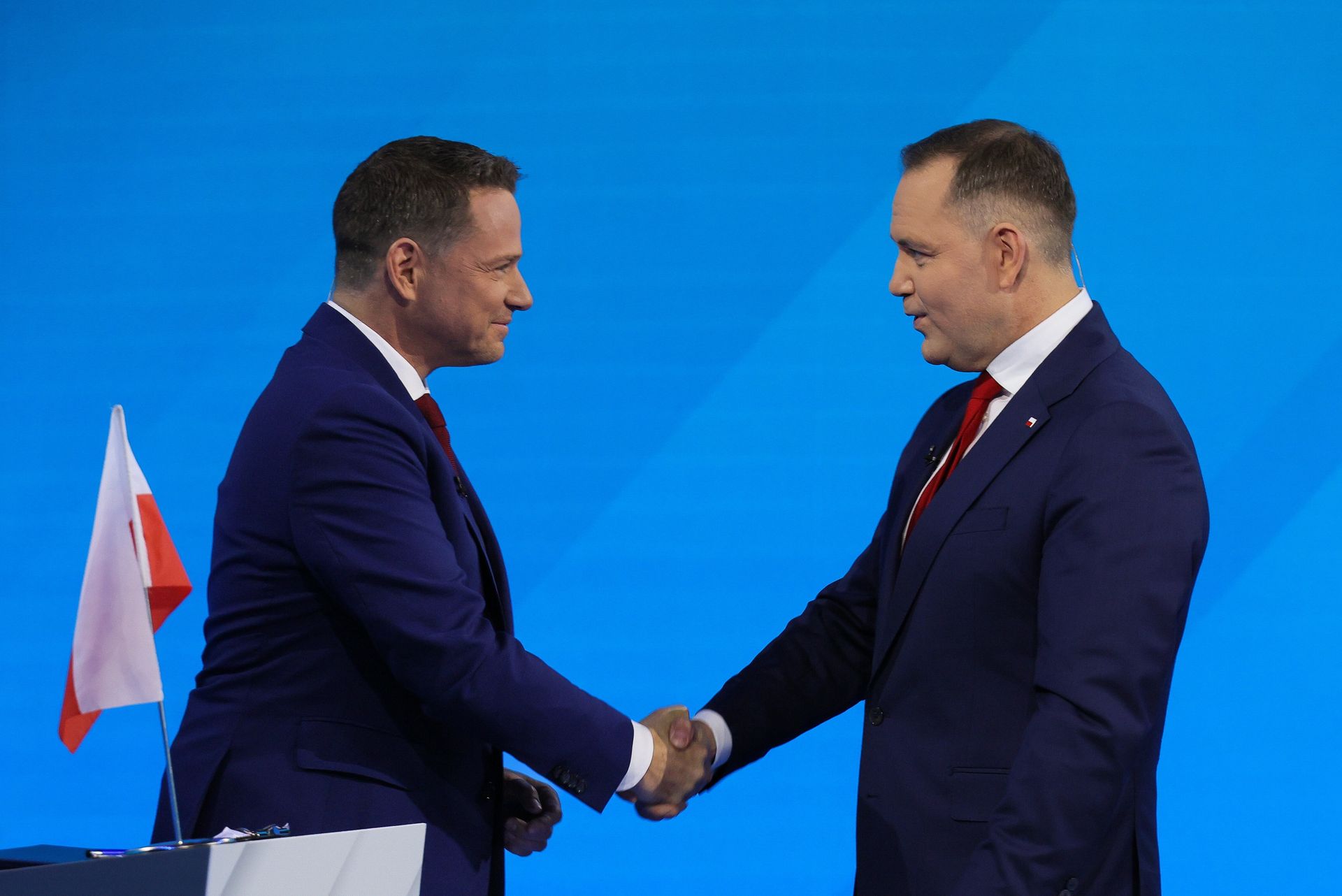 "Walka polityków ze spolaryzowanego kraju". Ekspert ocenił debatę